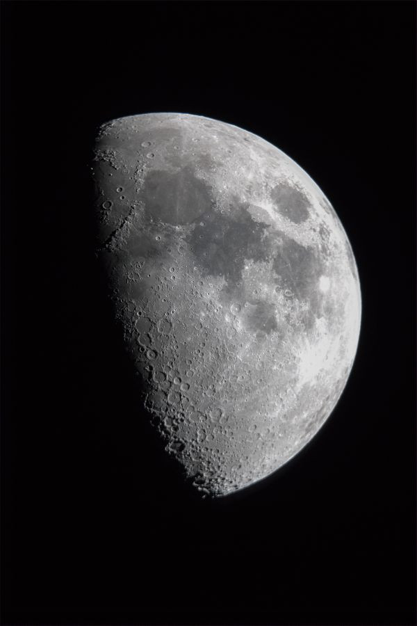 The Moon 06.03.25 in the best quality. - Astrophotography