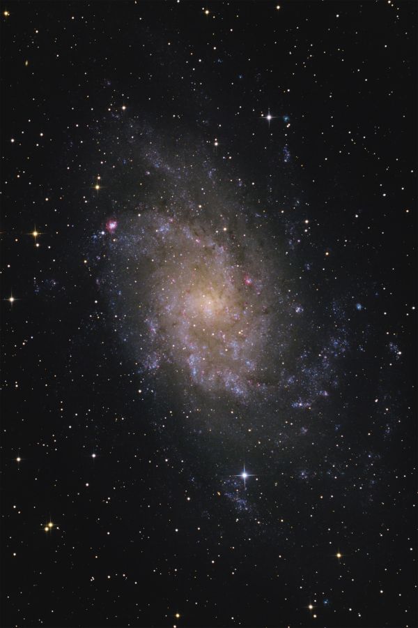M33  Галактика Треугольника - астрофотография