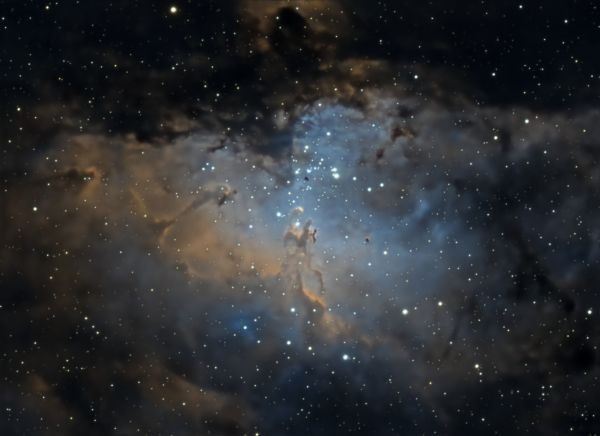 M16 Eagle Nebula SHO - Astrophotography
