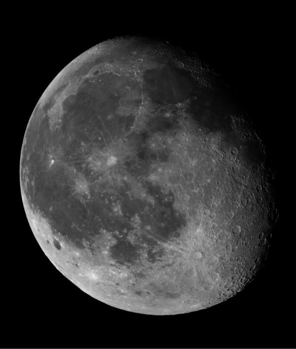 The Moon on September 1, 2026. - Astrophotography