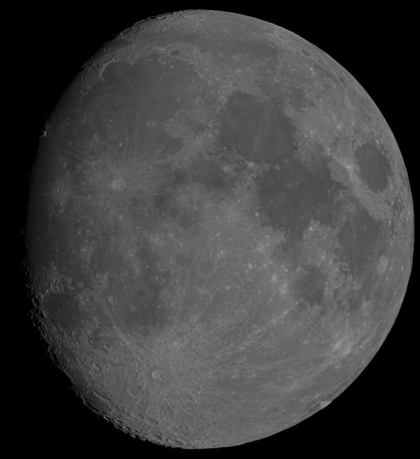 Лунная панорама от 14.01.22г. - астрофотография