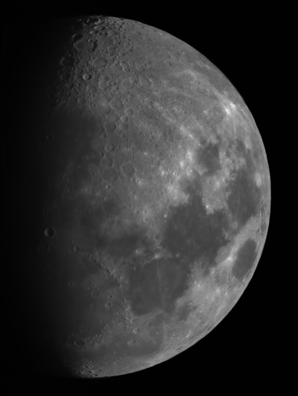 Луна. панорамка - астрофотография