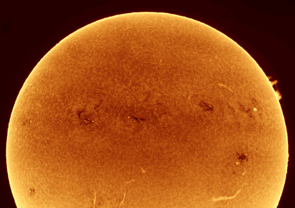 Solar activity 06.06.2026 - Astrophotography