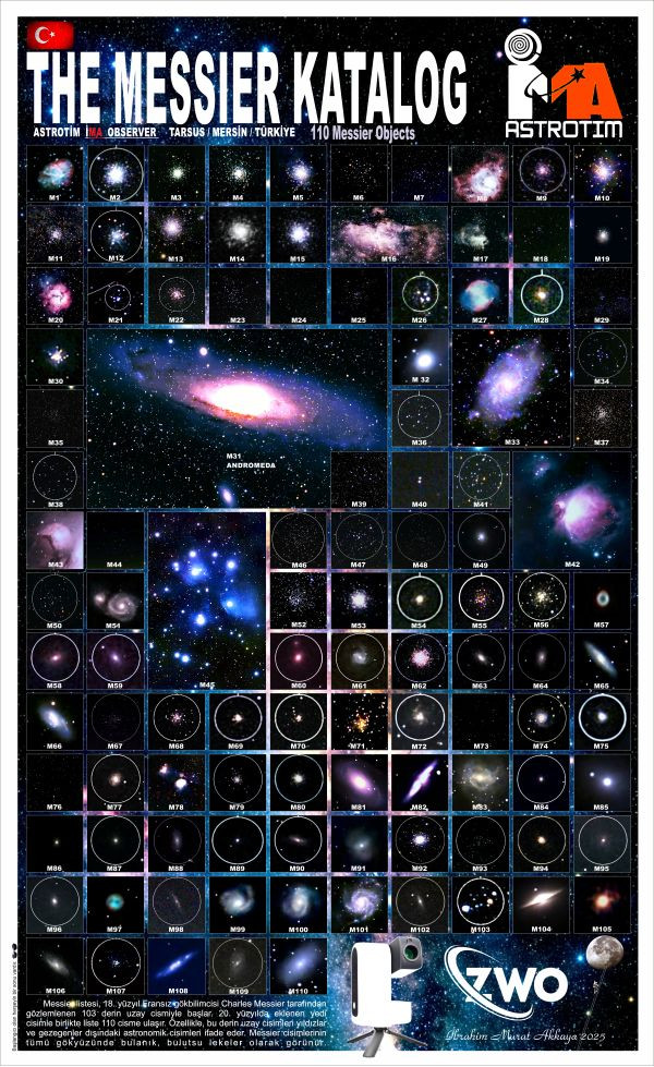 Messier 110 series ( İMA Observer ) - Astrophotography
