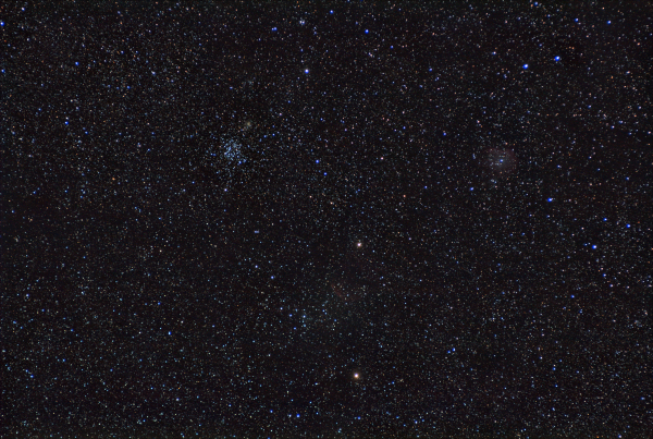 M35 - Shoe-Buckle CLuster ; NGC2174 - Monkey Head Nebula ; IC443 - Jellyfish Nebula - астрофотография