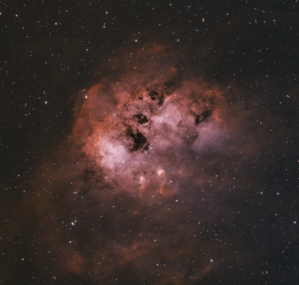 IC410 - The Tadpoles Nebula - астрофотография