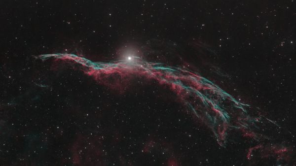NGC6960 Западная Вуаль - астрофотография