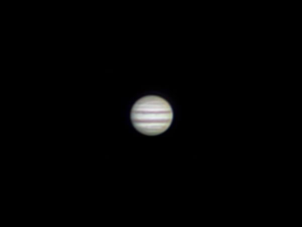 Jupiter with Canon EF 70-2004L USM and Barlow lens NPZ PAG 3-5x (5x) - астрофотография