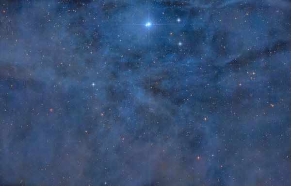 IC 4592 - The Blue Horsehead Nebula (closeup) - Astrophotography