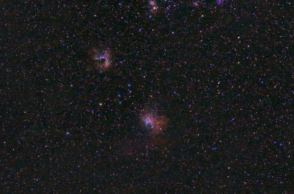 IC 405 and NGC 1893 - Astrophotography