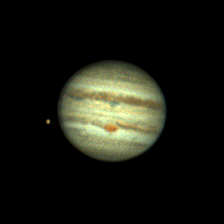 Юпитер + Ганимед 06.07.2020 - астрофотография