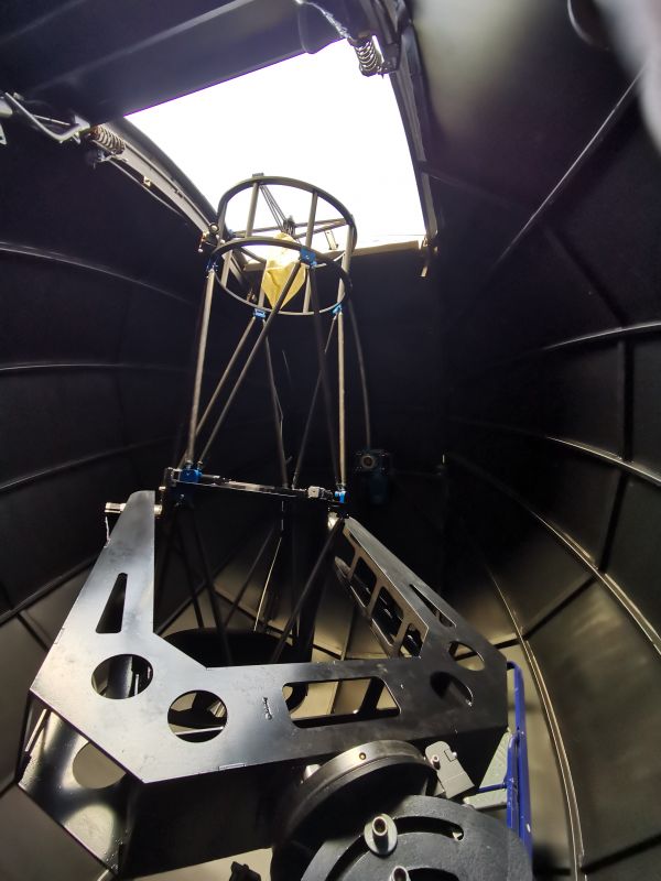Рефлектор Ньютона 500мм на экваториальной вилочной монтировке - астрофотография