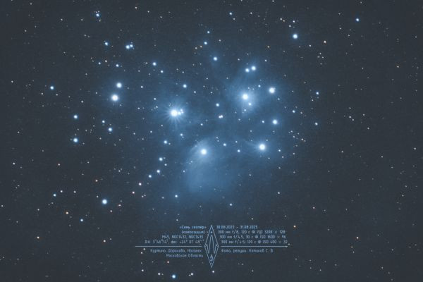 Seven Sisters - Astrophotography