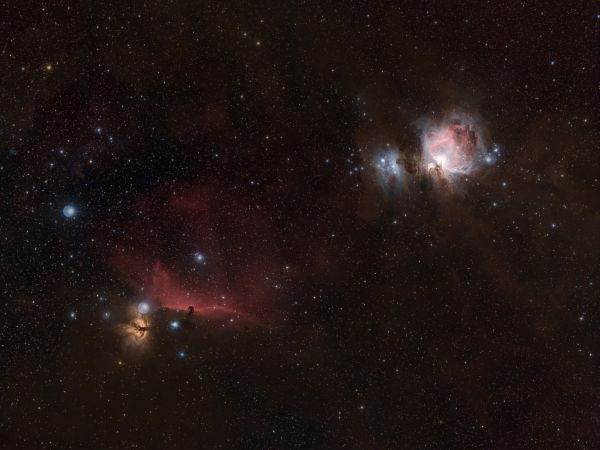 Orion Nebulae Complex - астрофотография