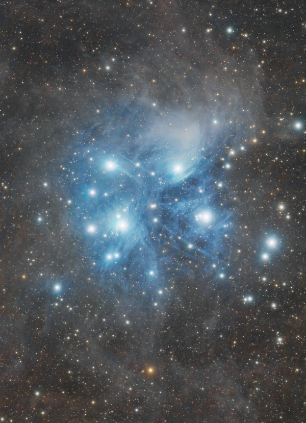 M45 (The Pleiades) - астрофотография