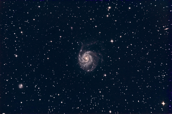 Nebulosa del Molinete, M101 - астрофотография