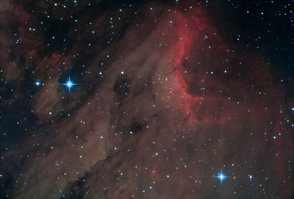 IC 5070. Туманность Пеликан - астрофотография