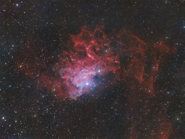 IC 405 - астрофотография