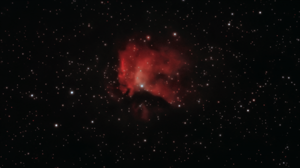 SH2-112 Nebula in the constellation Cygnus - Astrophotography