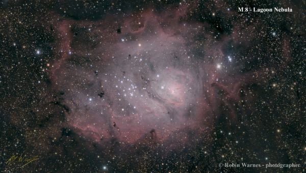 Messier 8 - Lagoon Nebula - Astrophotography