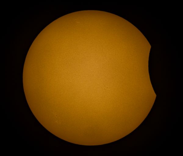 Solar Eclipse  - астрофотография