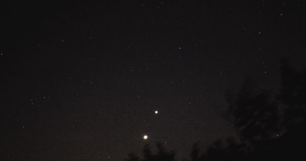 Conjunction of Venus and Jupiter - Astrophotography