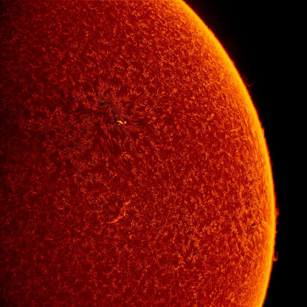 2017.04.30 Sun AR2653 H-Alpha - астрофотография
