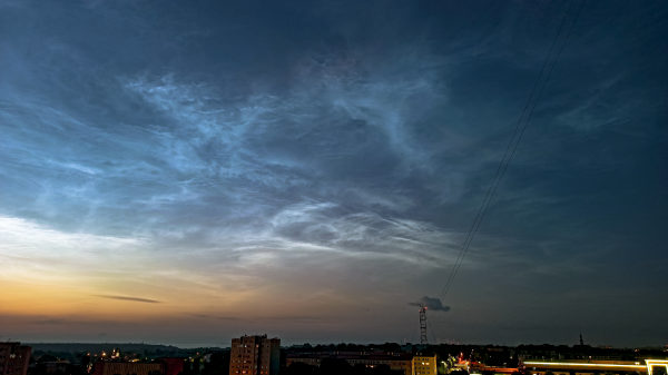 Серебристые облака 27.06.2021 - астрофотография