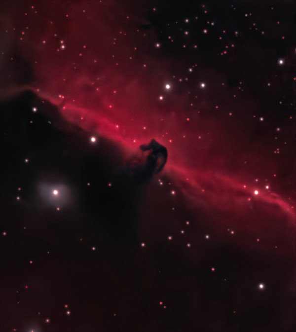 The Horsehead Nebula (IC 434, Barnard 33) in the constellation Orion - Astrophotography