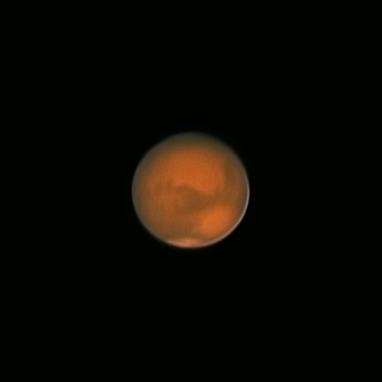 Марс 01.08.2018 - астрофотография