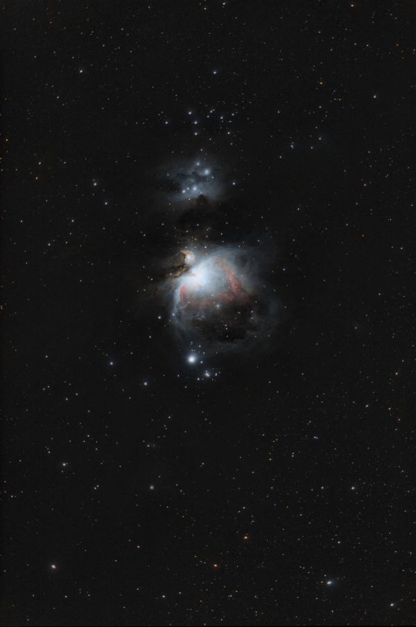 Туманность M42, HDR-обработка в Siril - астрофотография