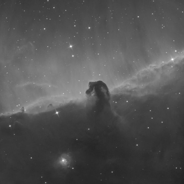 IC 434, Horsehead nebula - астрофотография