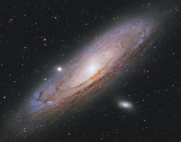 M31 Andromeda Nebula - астрофотография