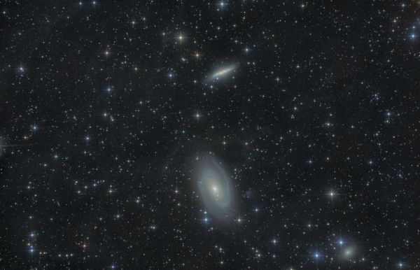 Галактика Боде (v2) - астрофотография
