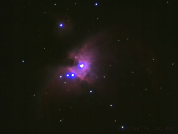 Orion Nebula with Sky-Watcher BK705EQ5 - астрофотография