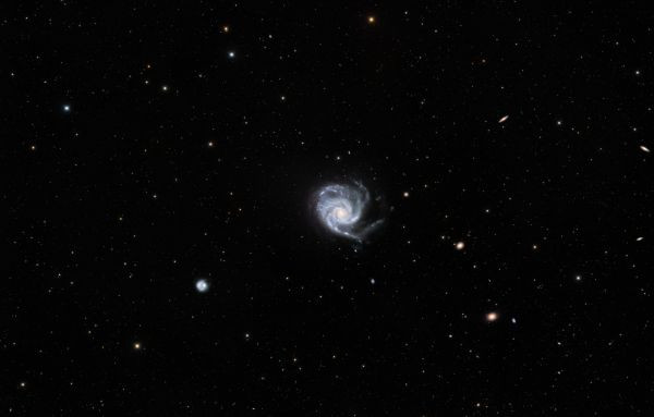 M101 Pinwheel Galaxy, RASA 8", 4.5 hrs - Astrophotography