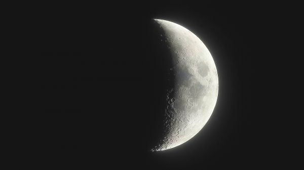 Луна 14.02.24 - астрофотография