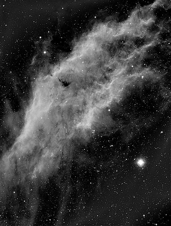 NGC 1499 - астрофотография