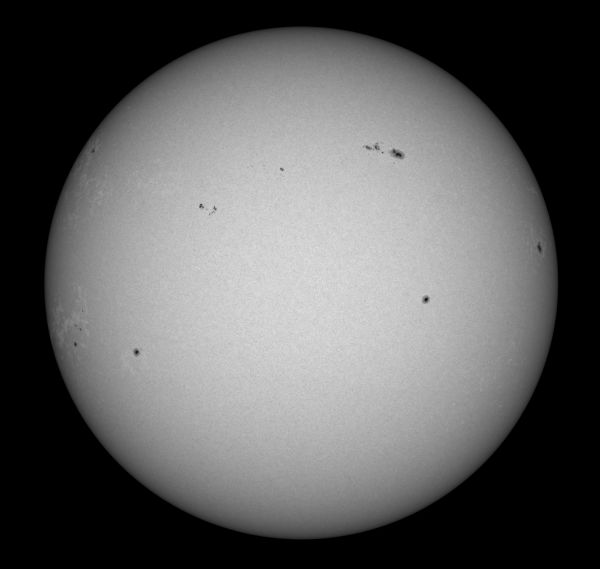 Солнце 14 Апреля(Тест Клина Гершеля Hercules) - астрофотография
