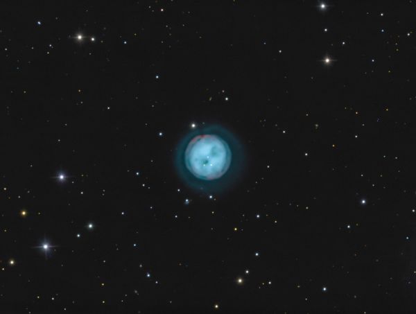 Сова, M 97 - астрофотография