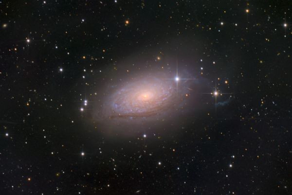 Galaxy M63 in Canes Venatici - Astrophotography