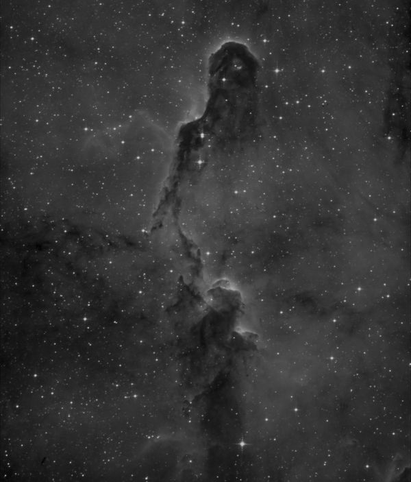 IC 1396, Elephant's Trunk Nebula - астрофотография