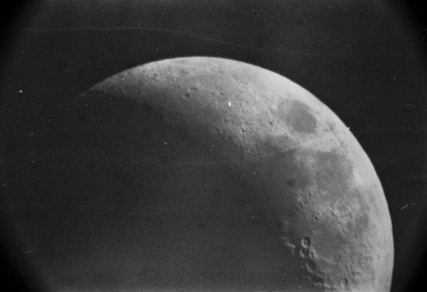 Луна на пленку - астрофотография