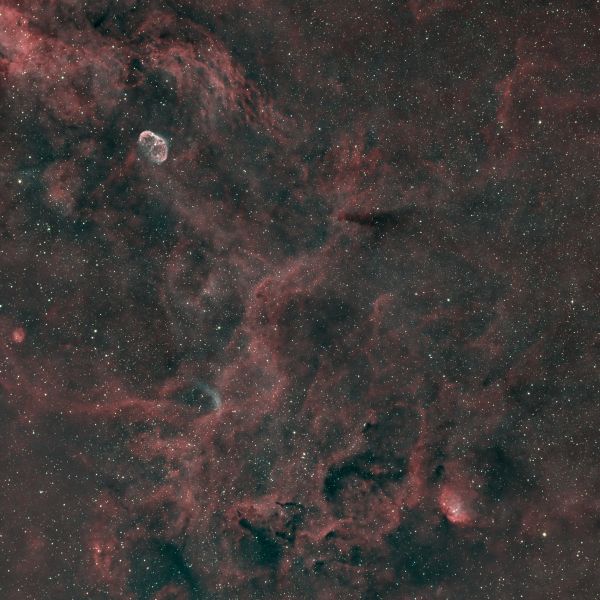 NGC6888, SH2-101 - астрофотография