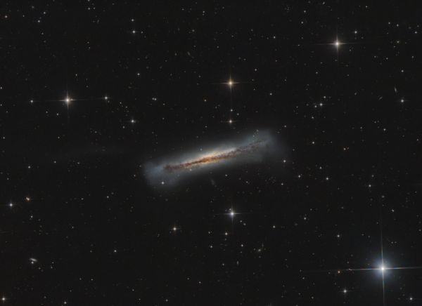 NGC 3628 - астрофотография