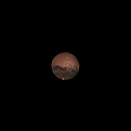 Марс 10.10.20 - астрофотография