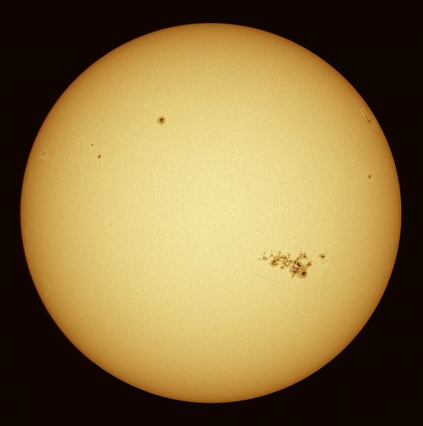 Солнце в День Победы 2024 - астрофотография