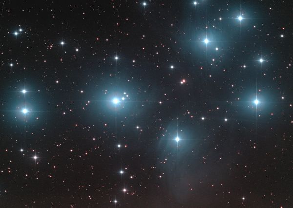 M45 - Плеяды - астрофотография