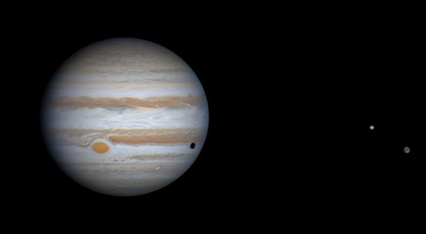 Jupiter, Ganymede, Io 12.03.2026. - Astrophotography