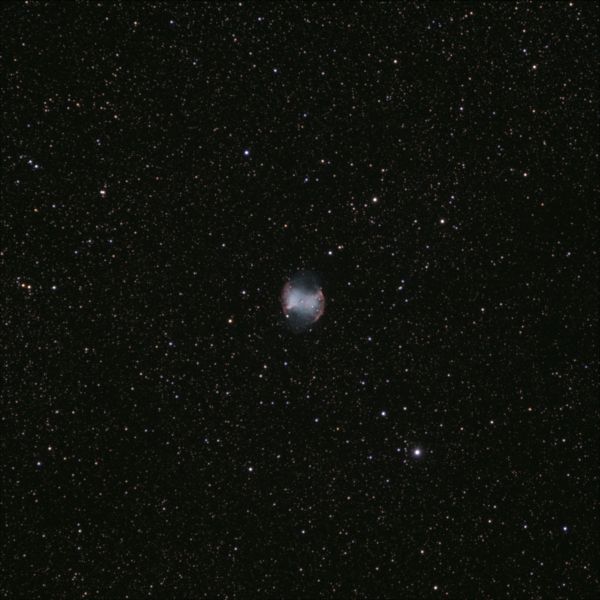 M27 - планетарная туманность Гантель - астрофотография